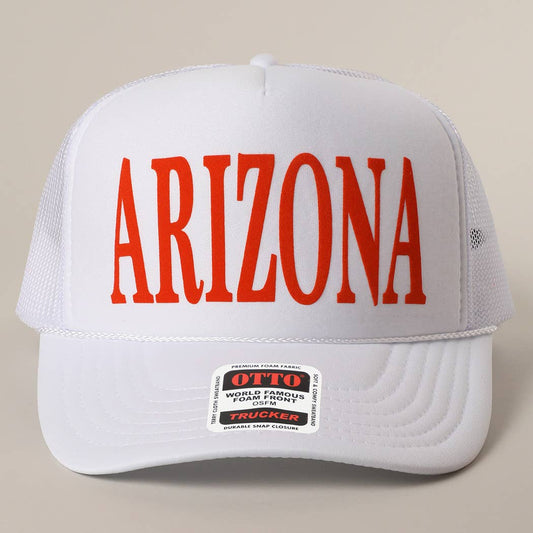 Trucker Hat: White