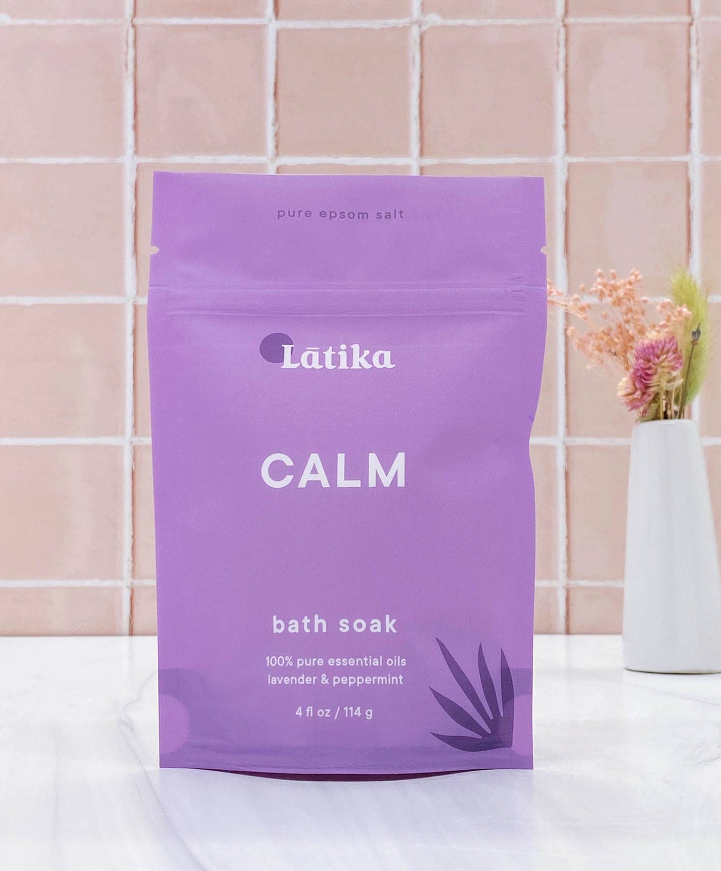Calm โ Lavender Mint Epsom Salt Soak