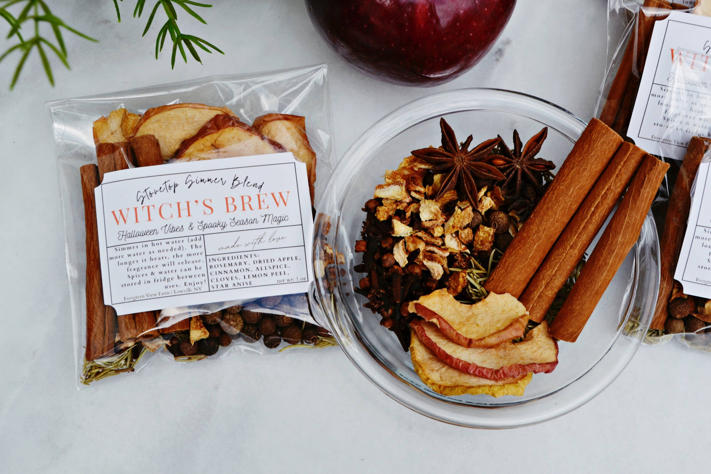 Witch's Brew Autumn Fall Halloween Simmer Stovetop Spices