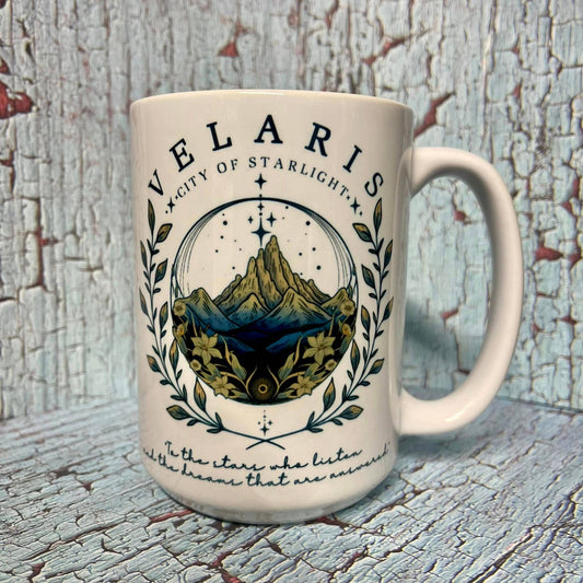 ACOTAR Velaris City Of Starlight 15oz Coffee Mug
