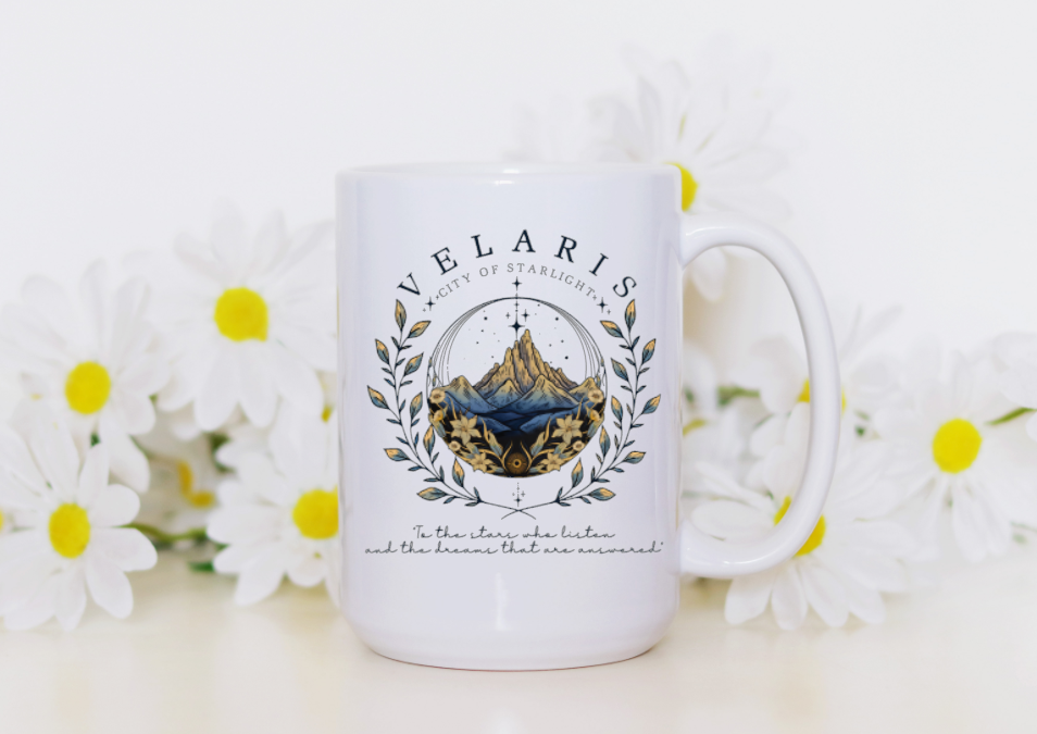 ACOTAR Velaris City Of Starlight 15oz Coffee Mug