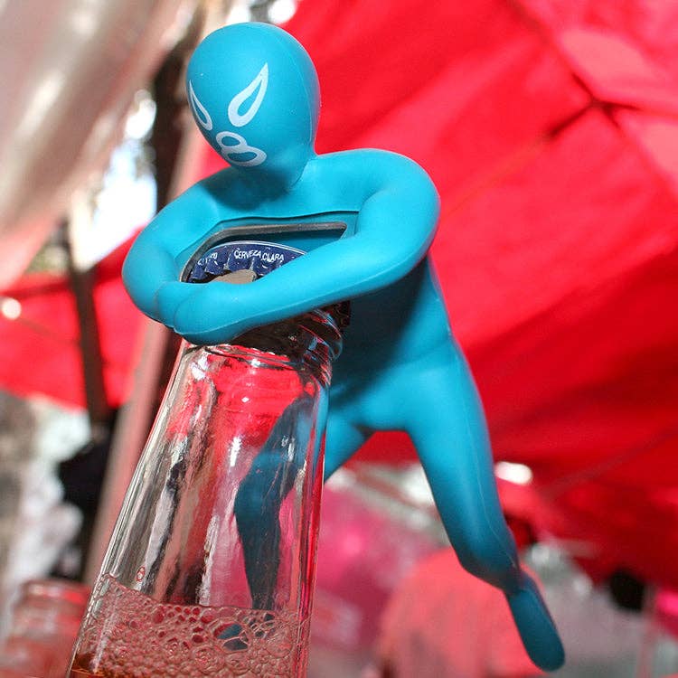 Luchador Bottle Openers