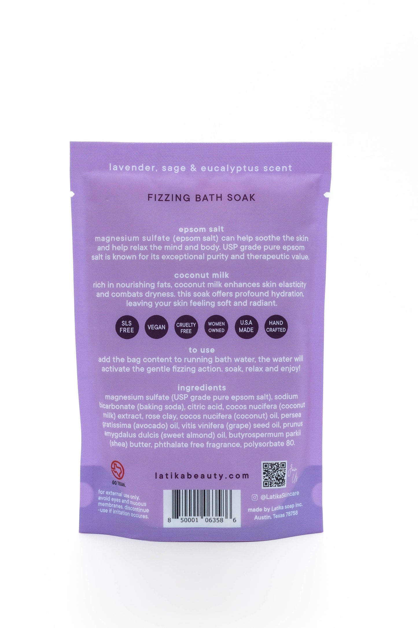 Halloween - Hocus Pocus Fizzing Bath Soak - Lavender