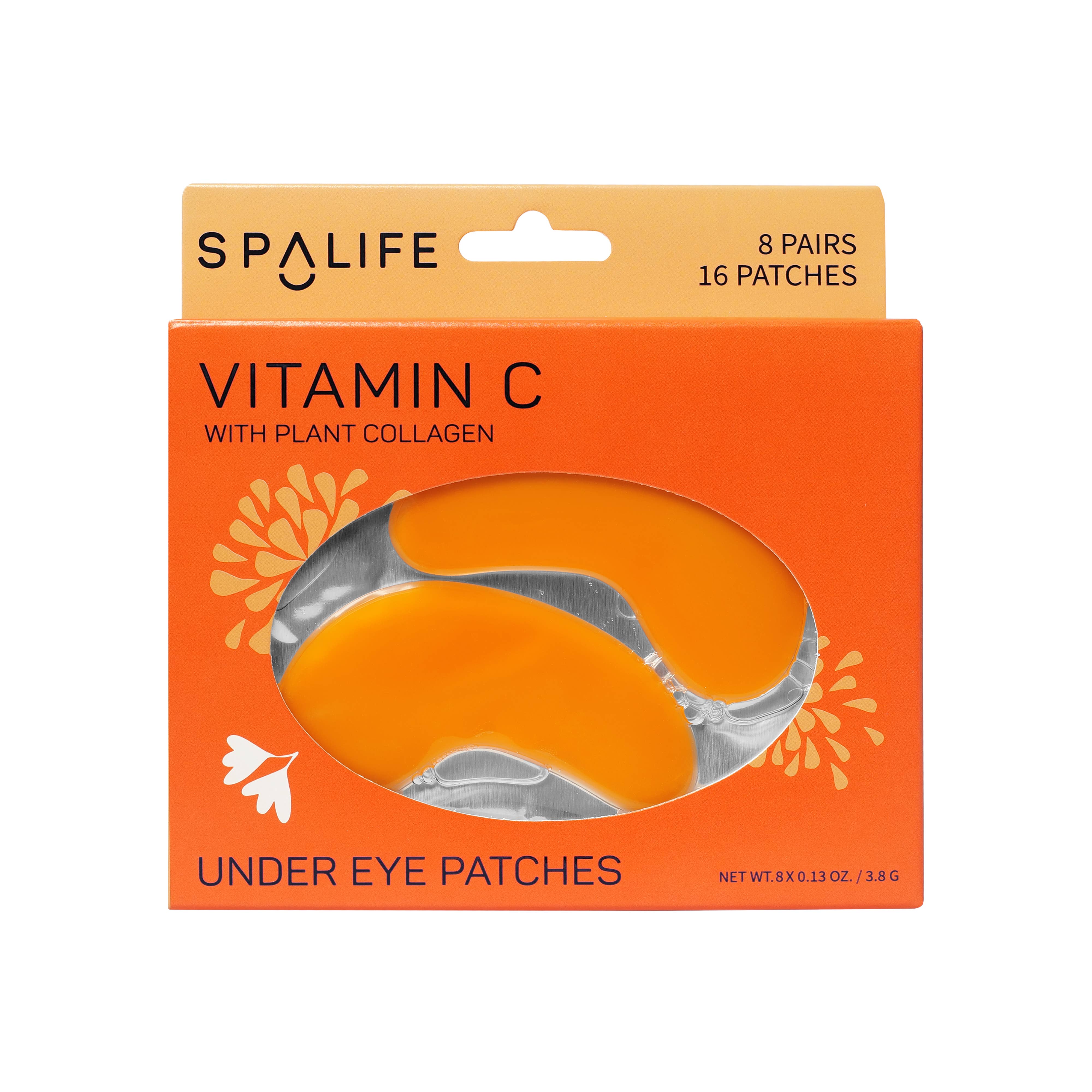 Vitamin C Brightening Under Eye Masks - 8 Pairs – Di Luna Candles LLC