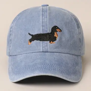 Dachshund baseball cap online