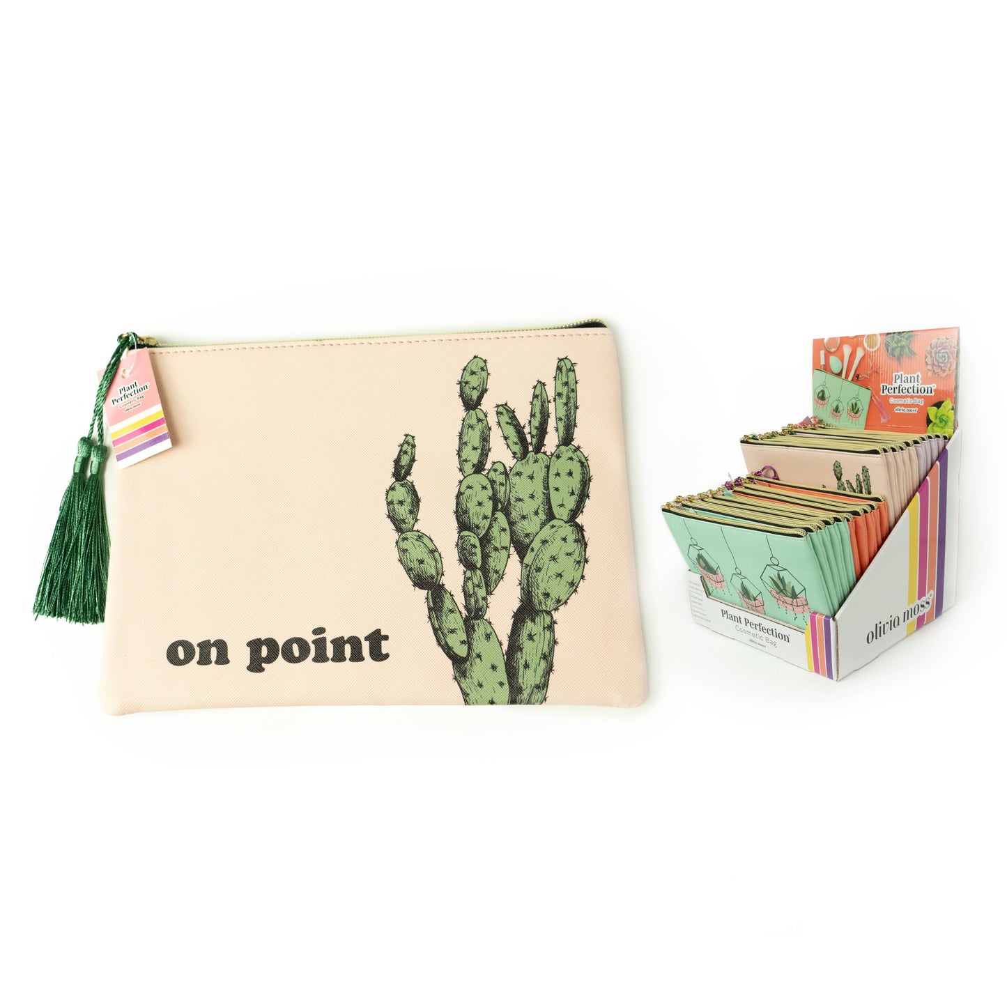 Olivia Moss Plant Perfection Cosmetic Bag