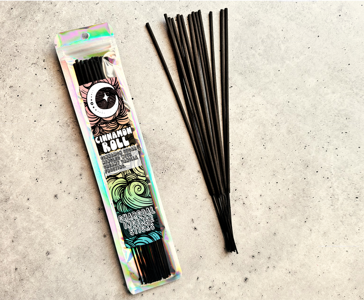 Cinnamon Roll | 9  Inch Incense Stick | Charcoal Incense