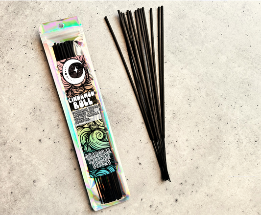 Cinnamon Roll | 9  Inch Incense Stick | Charcoal Incense