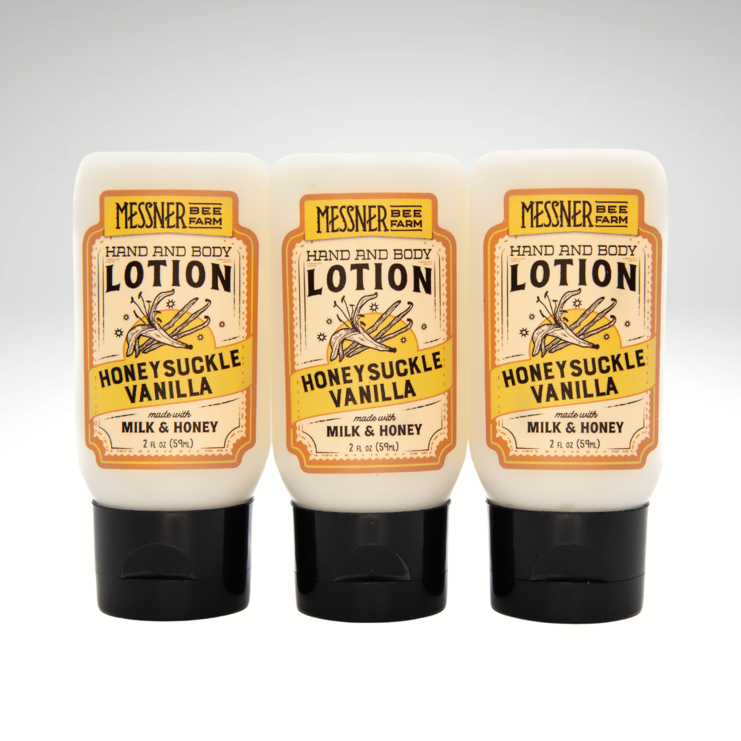 Honeysuckle Vanilla - Milk and Honey Lotion - 2oz Travel