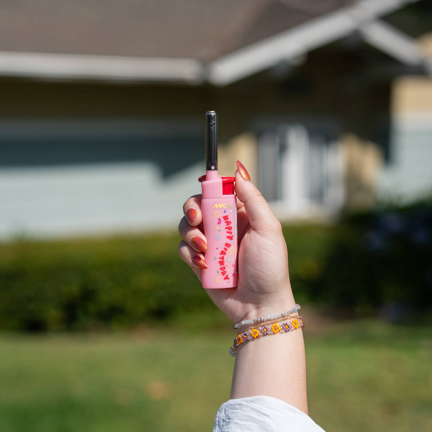 MK Lighter Birthday