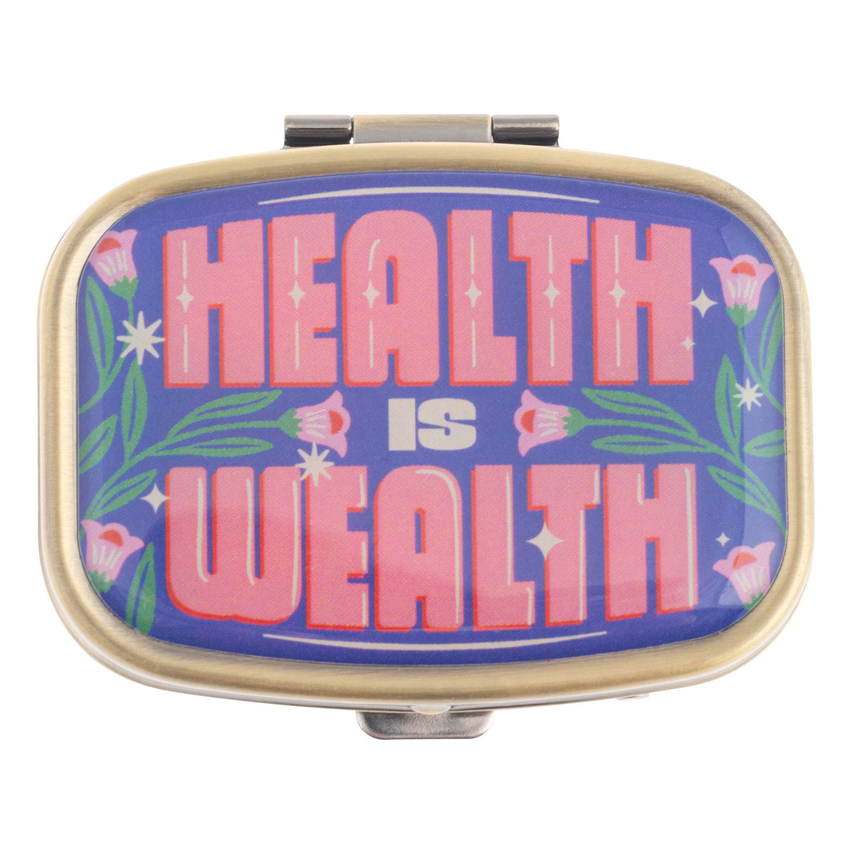 Small Metal Pill Case: Take Your Meds