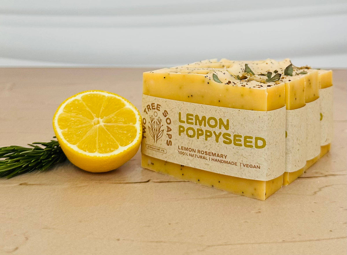 Lemon Poppyseed - Natural Handmade Bar Soap
