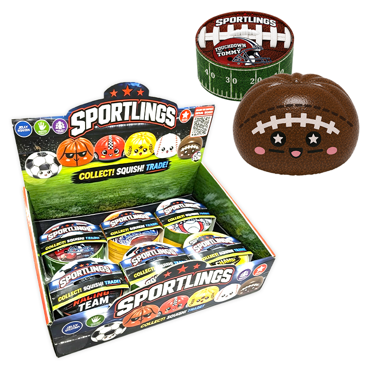 Fun Doh Sports Dumpling Squishy Toy