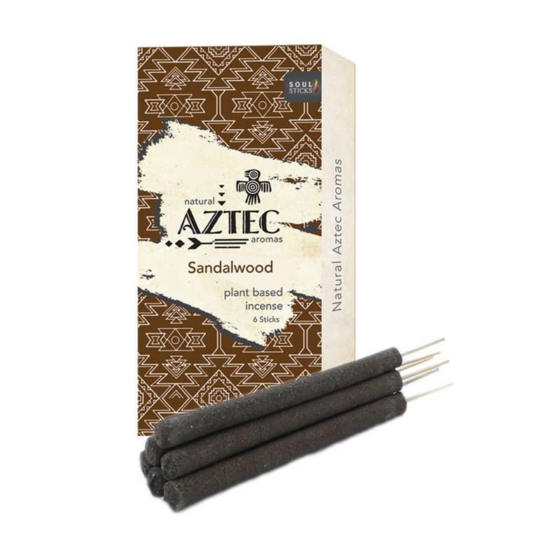 AZTEC - Sandalwood Plant Based Incense (6)