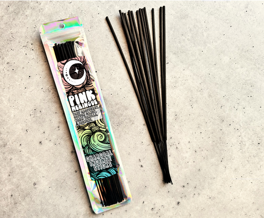 Pink Meringue | 9  Inch Incense Stick | Charcoal Incense