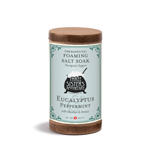 Bath Salt Soak Therapeutic Foaming Eucalyptus & Peppermint