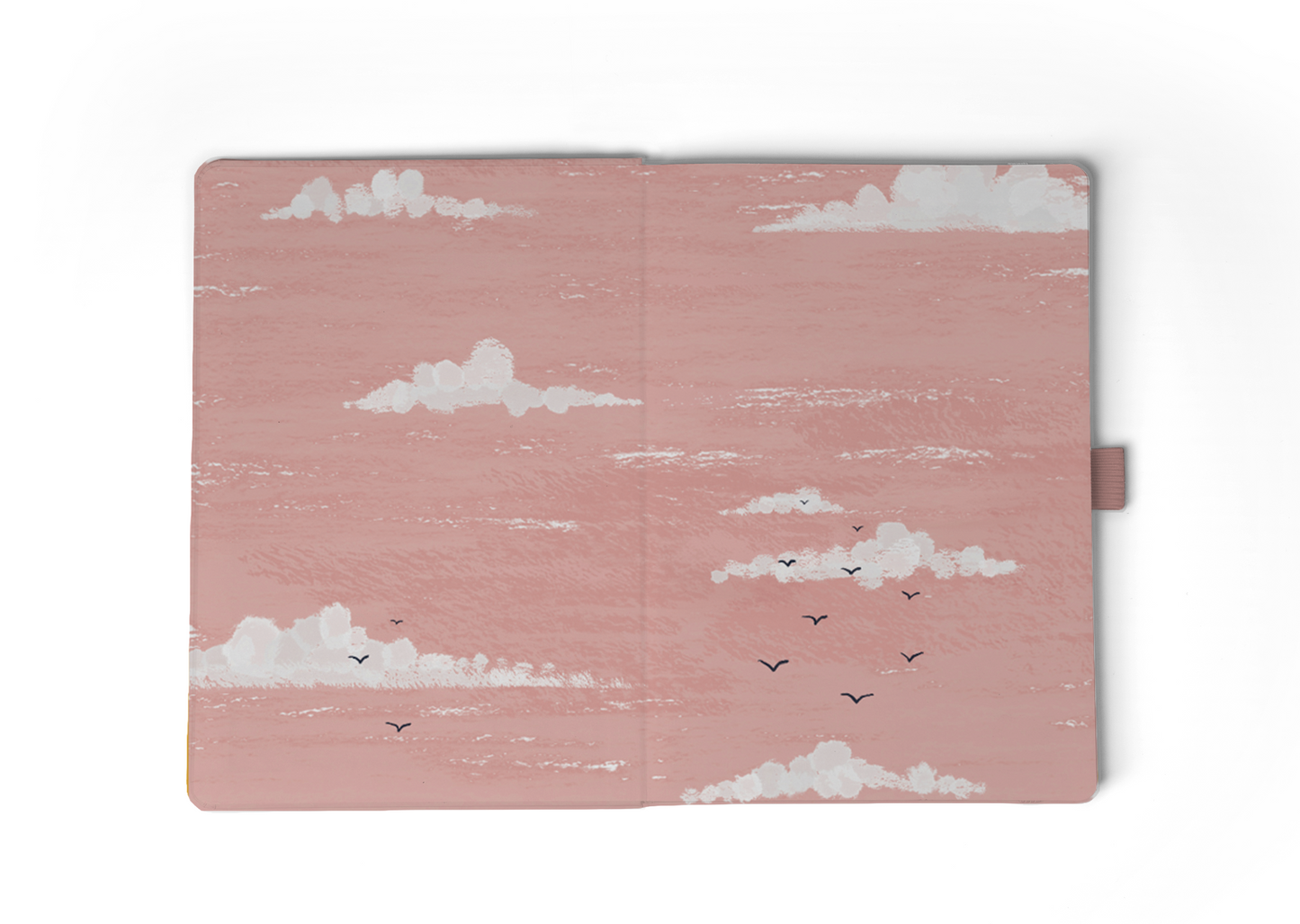 Swans Hardbound Layflat Notebook Journal HBLFE2604L