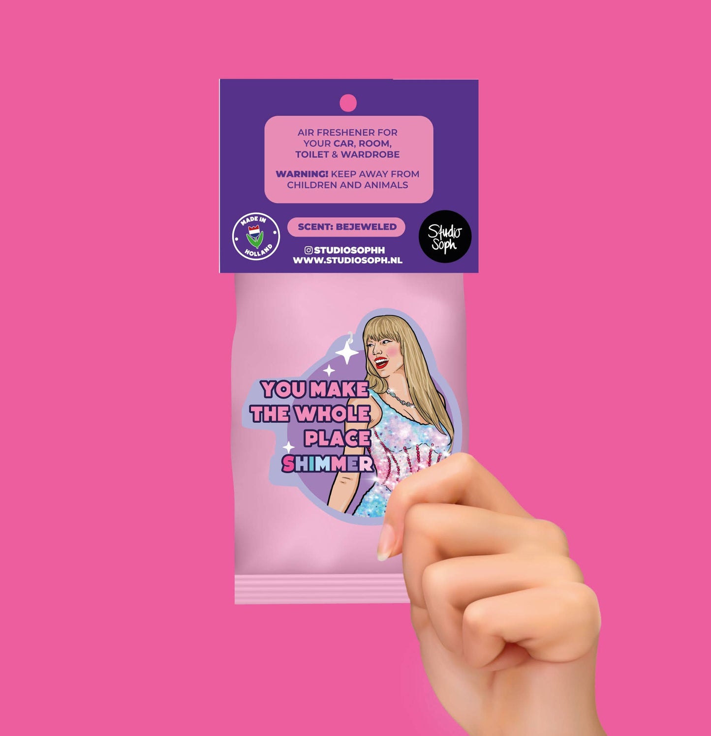Pop Girl Whole Place Shimmer Air Freshener