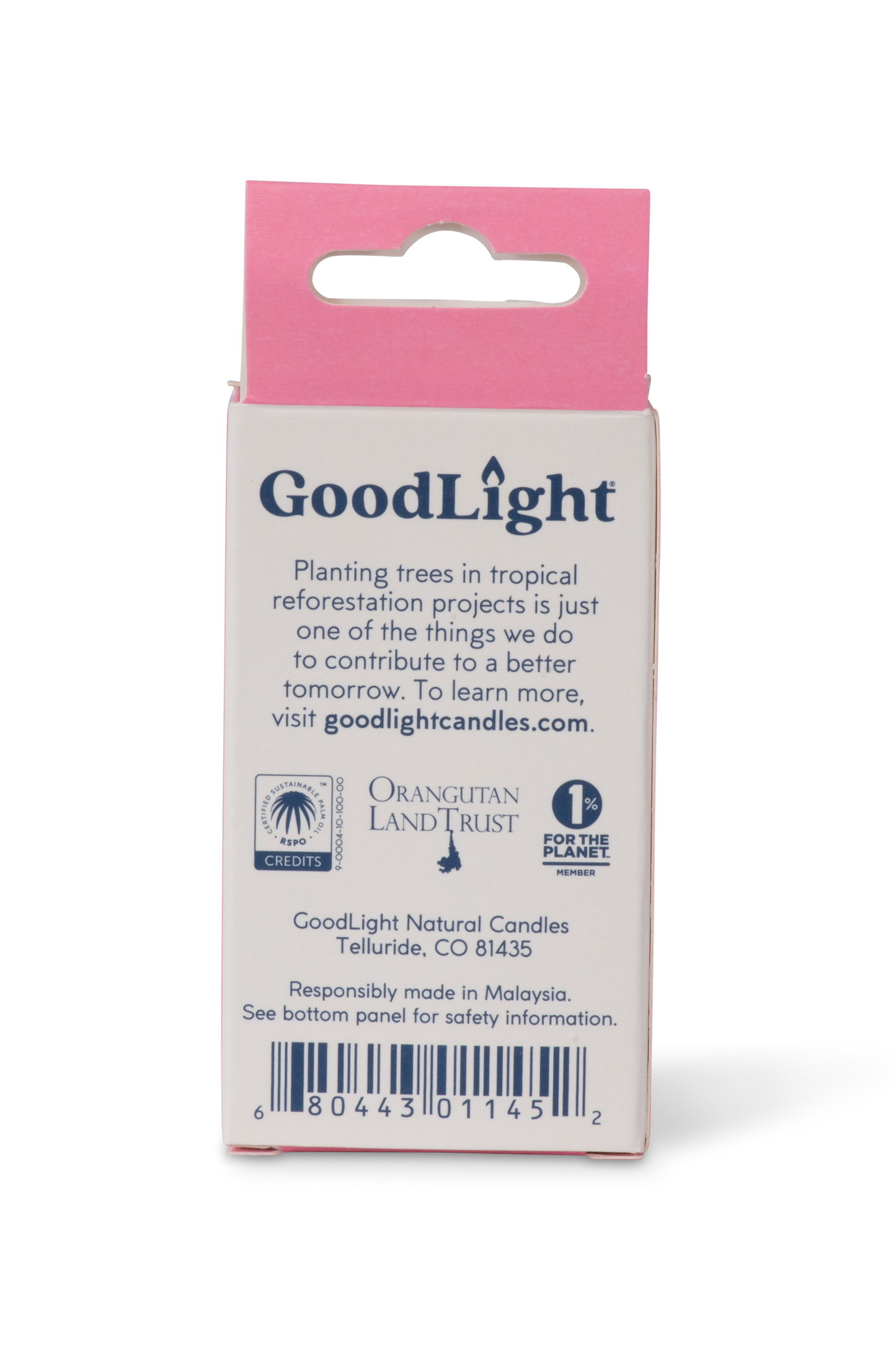 Vegan Birthday Candles | 12-Count Box: White