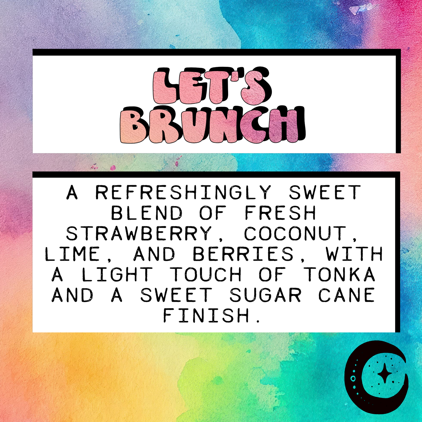 Let's Brunch | 9  Inch Incense Stick | Charcoal Incense