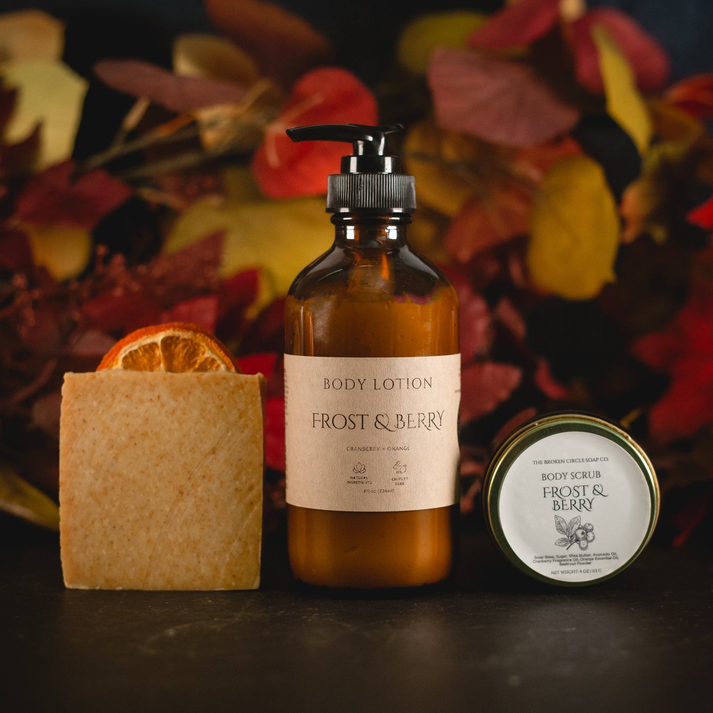 Frost & Berry Body Scrub | Cranberry + Orange | Exfoliating