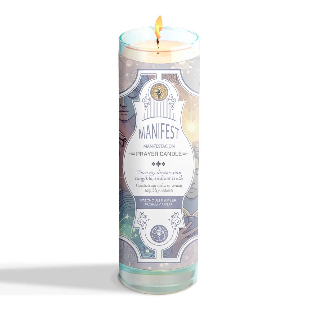 Prayer Candle - Manifest (8 in./9.5 oz.)