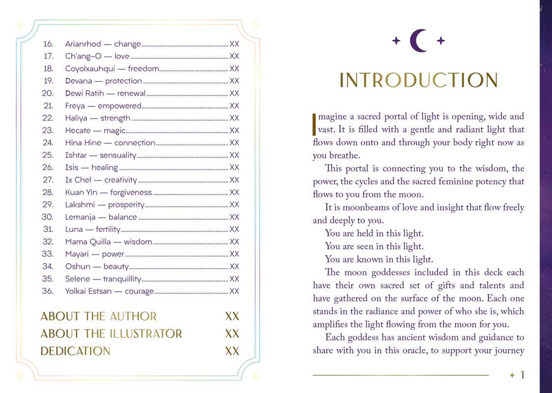 Moon Goddess Oracle by Nicci Garaicoa