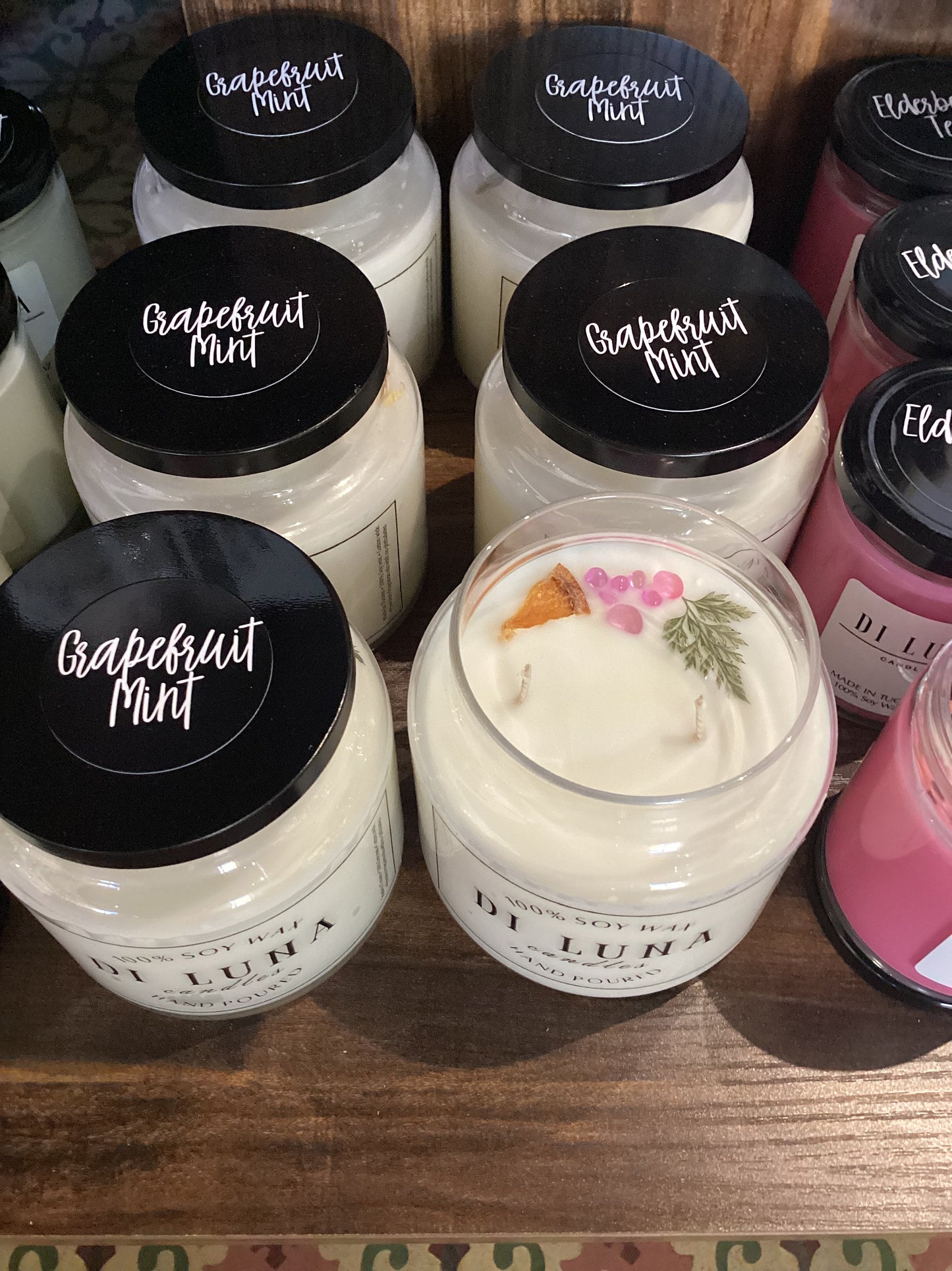 16oz Grapefruit Mint Candle