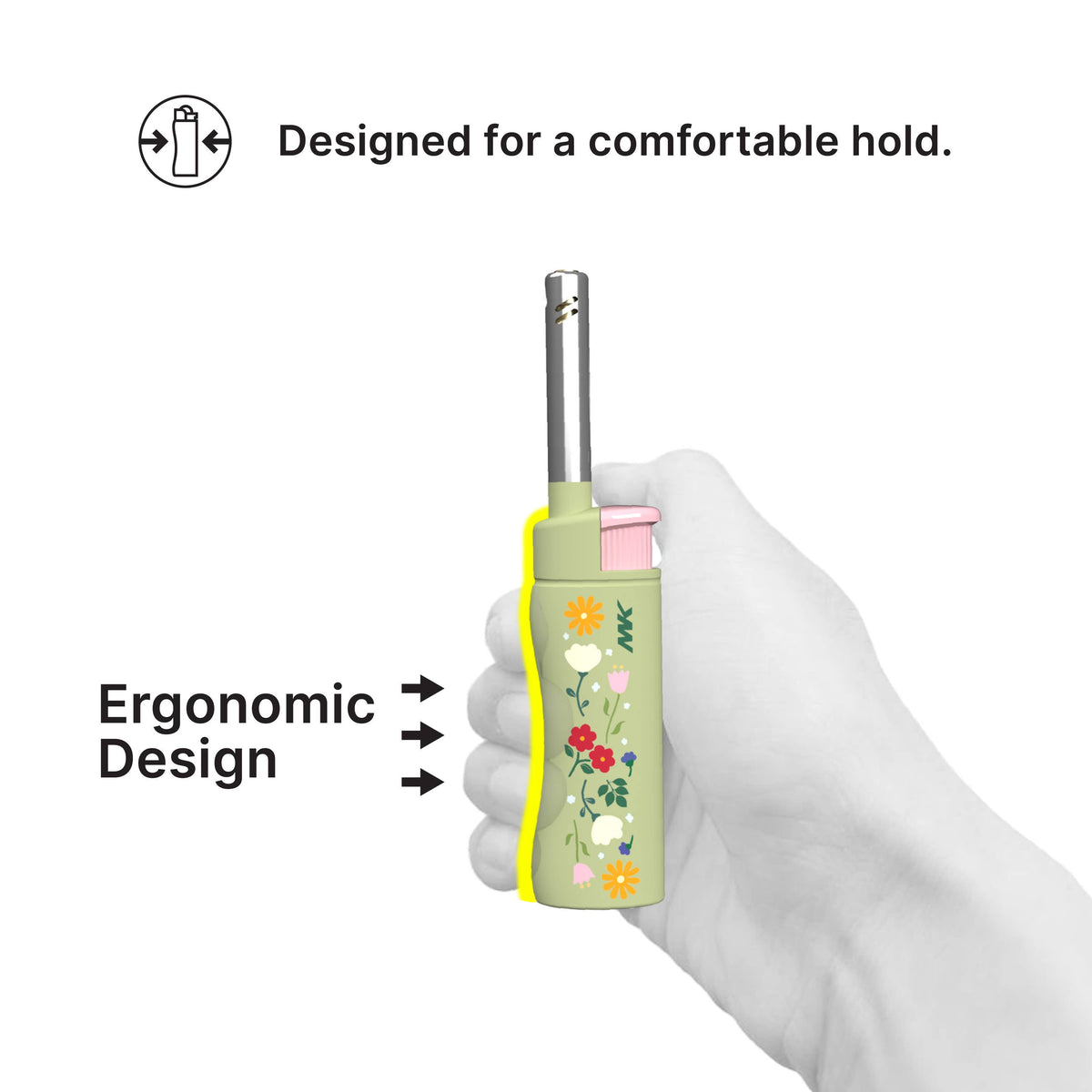 MK Lighter Range Series, Seasons Set, Windproof Flame