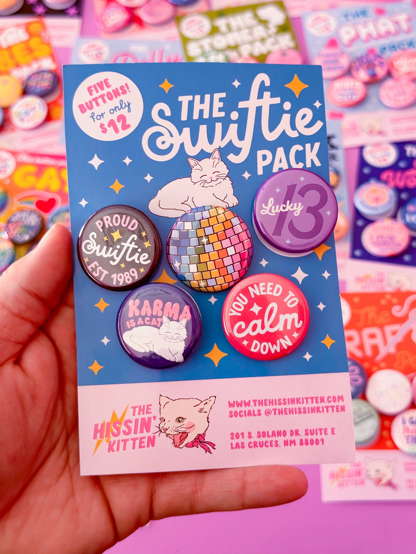The Swiftie Pack (Buttons or Magnets!)
