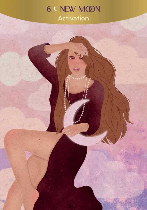 Moon Goddess Oracle by Nicci Garaicoa