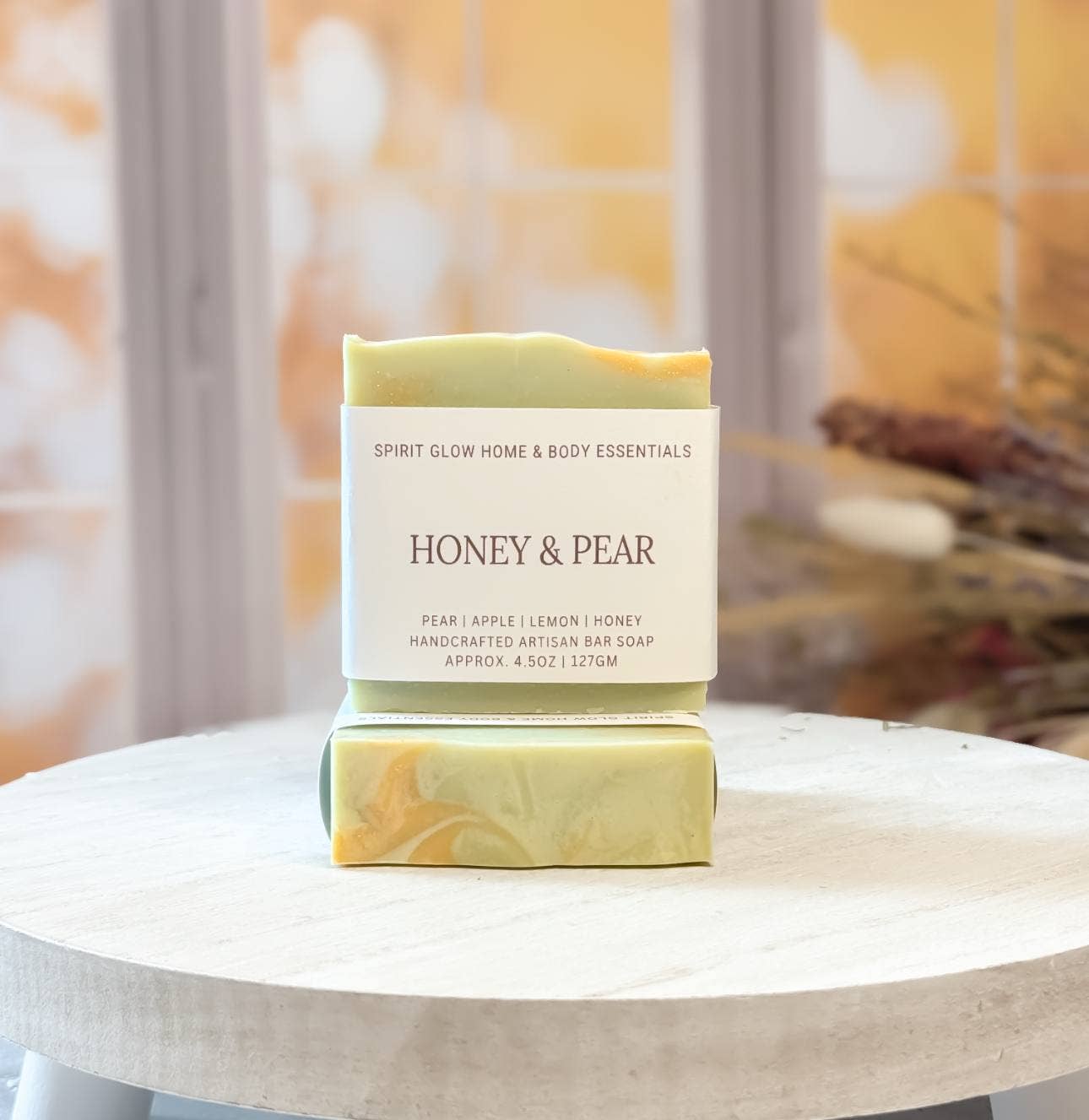 Honey & Pear  - Handcrafted Artisan Soap Bar