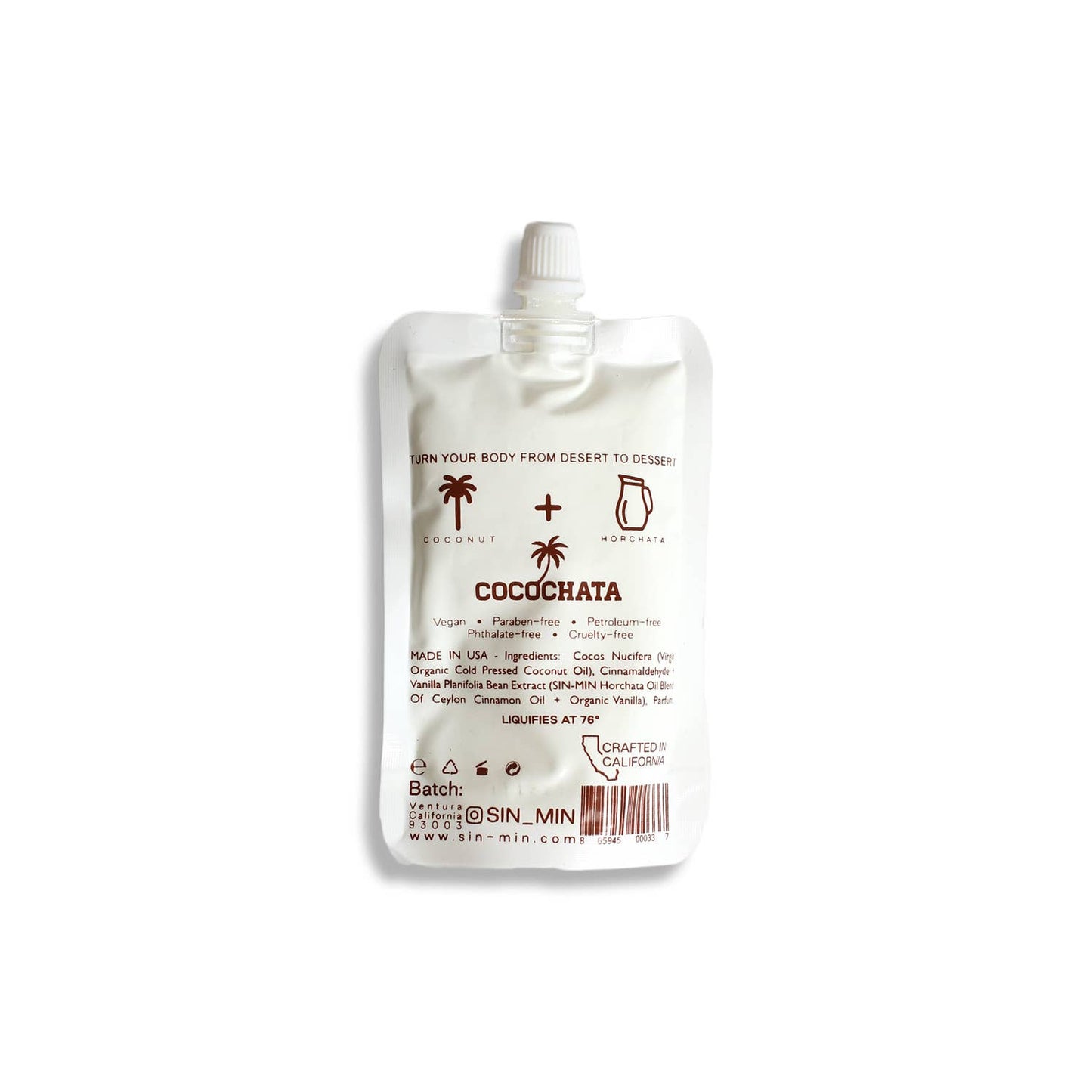 Cocochata Body Beverage - (Coconut Oil & Sweet Cinnamon)