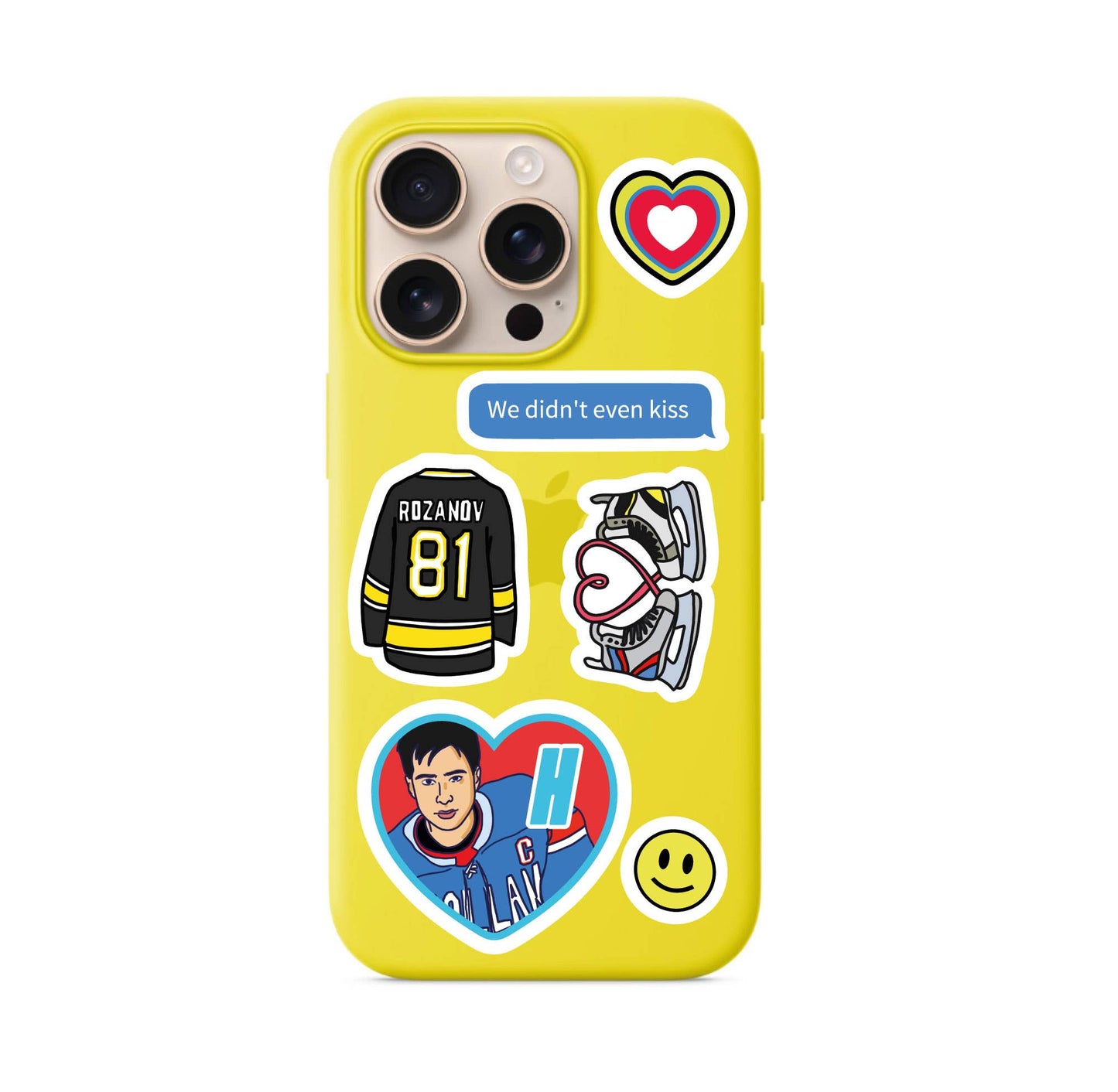Hockey Romance A5 Sticker Sheet