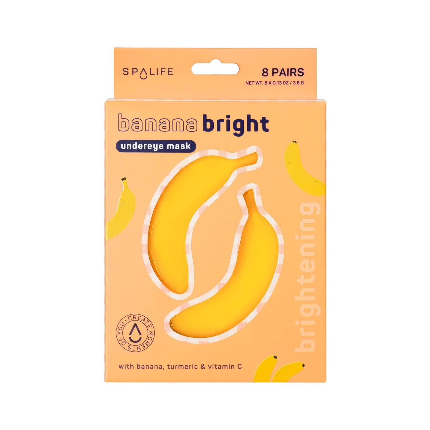 Banana Bright Undereye Mask - 8 Pairs