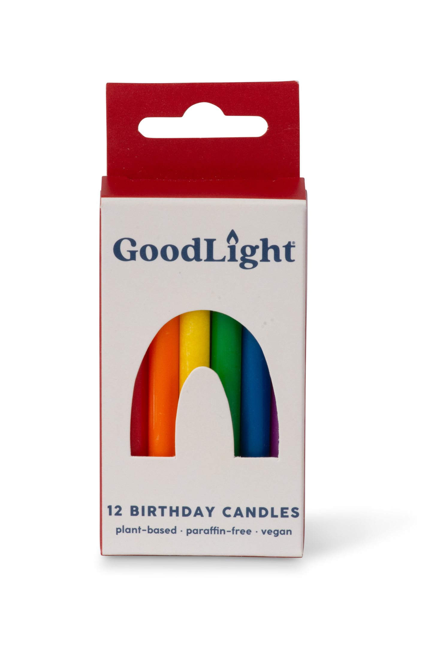 Vegan Birthday Candles | 12-Count Box: White