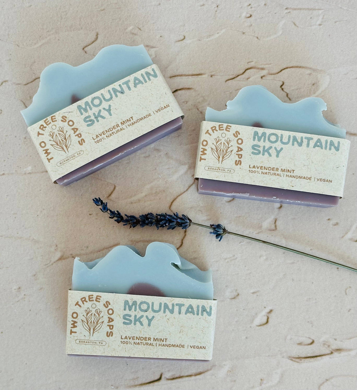 Mountain Sky- Natural Handmade Vegan Bar Soap