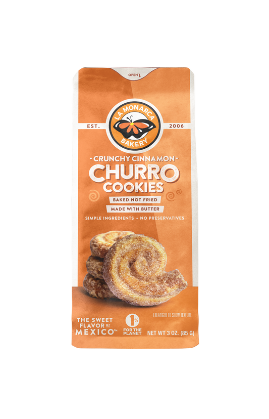 Crunchy Cinnamon Churro Cookies 3 oz Bag