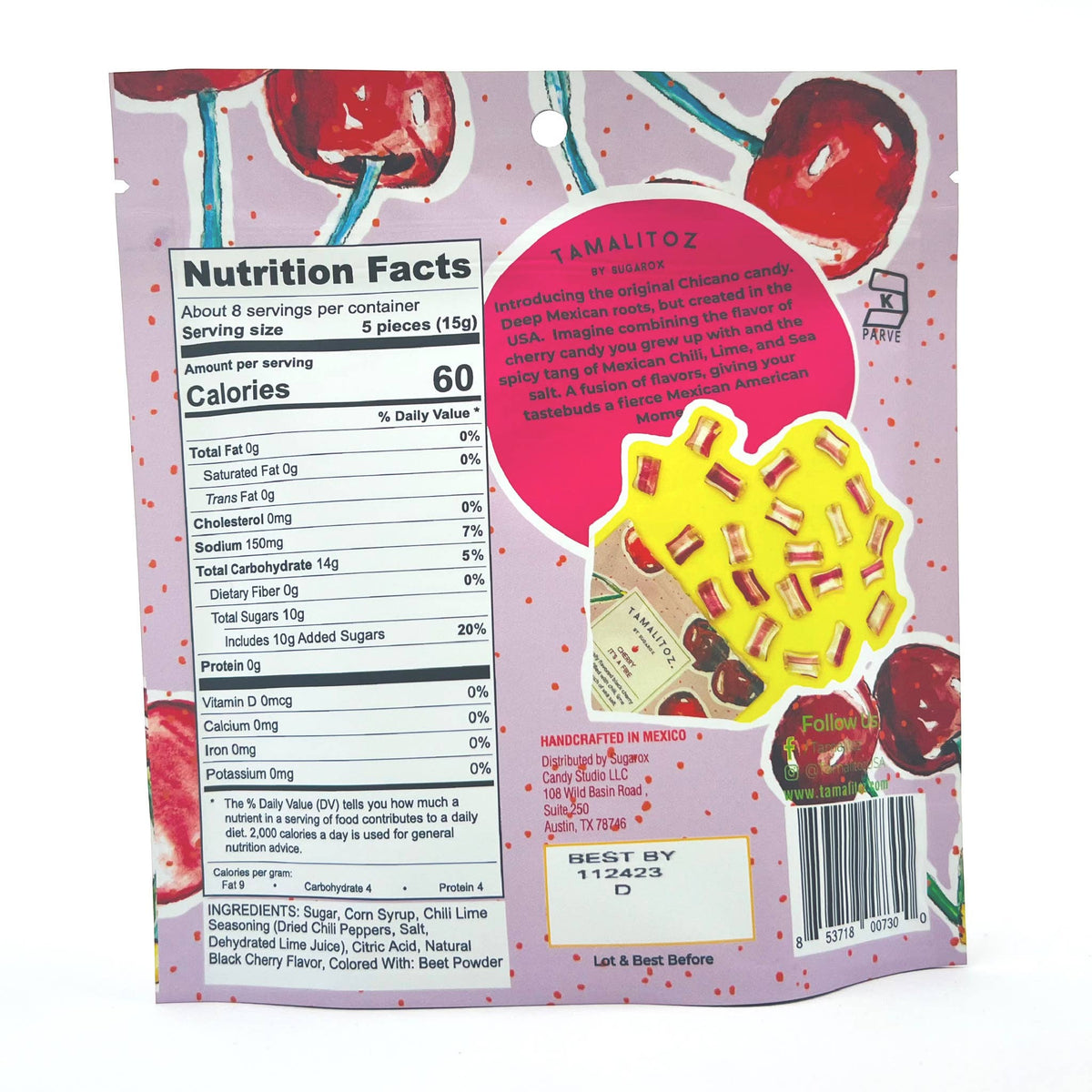 Spicy Candy - CHERRY IT'S A FIRE TAMALITOZ