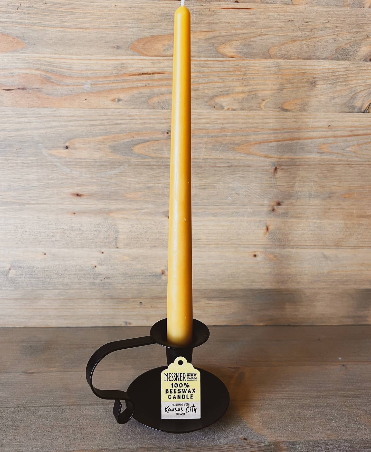 10in. Taper Candle - Set of Two - 100% Beeswax