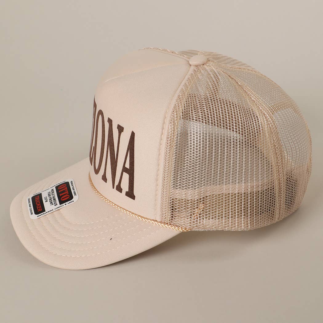 Trucker Hat: TAN
