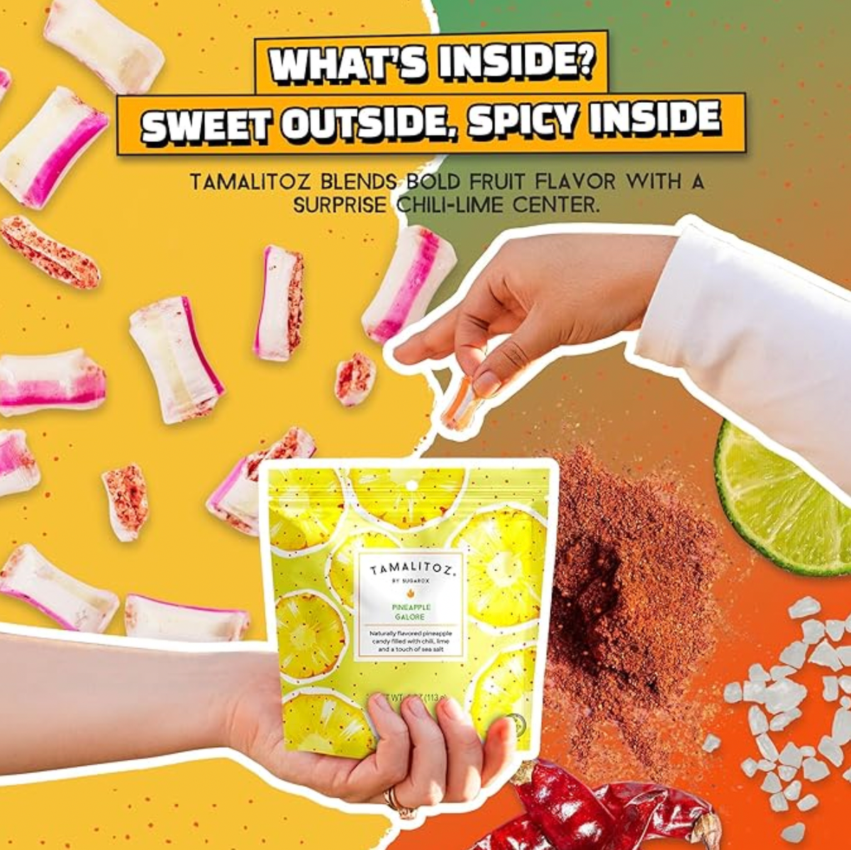 Spicy Candy -  PINEAPPLE GALORE TAMALITOZ