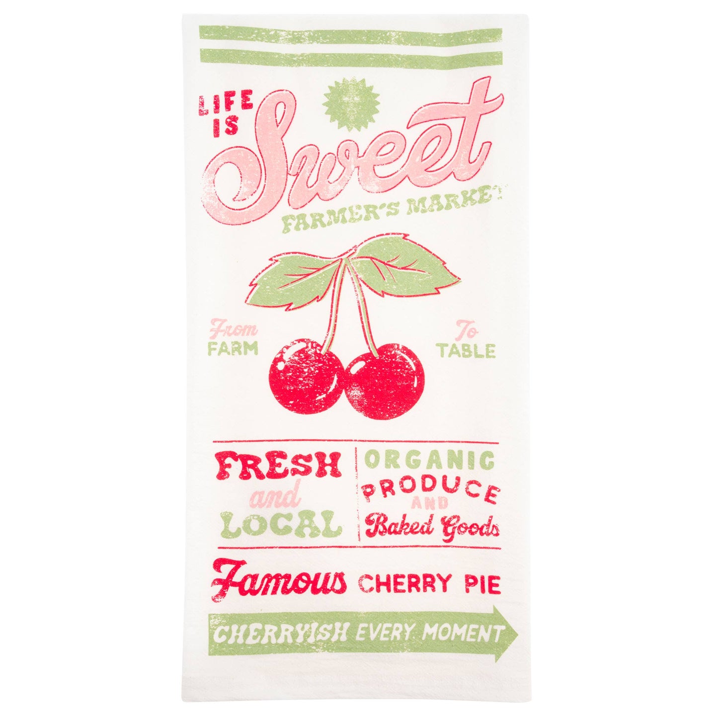 Diner Tea Towels: Cat