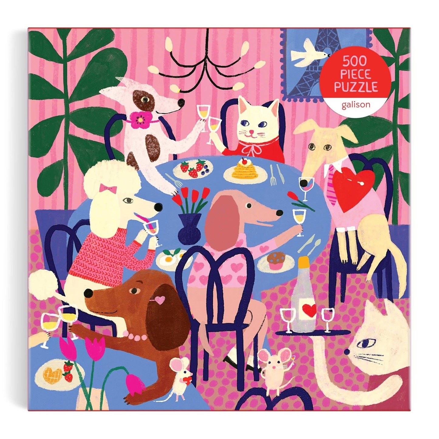 Paws for Love 500 Piece Puzzle