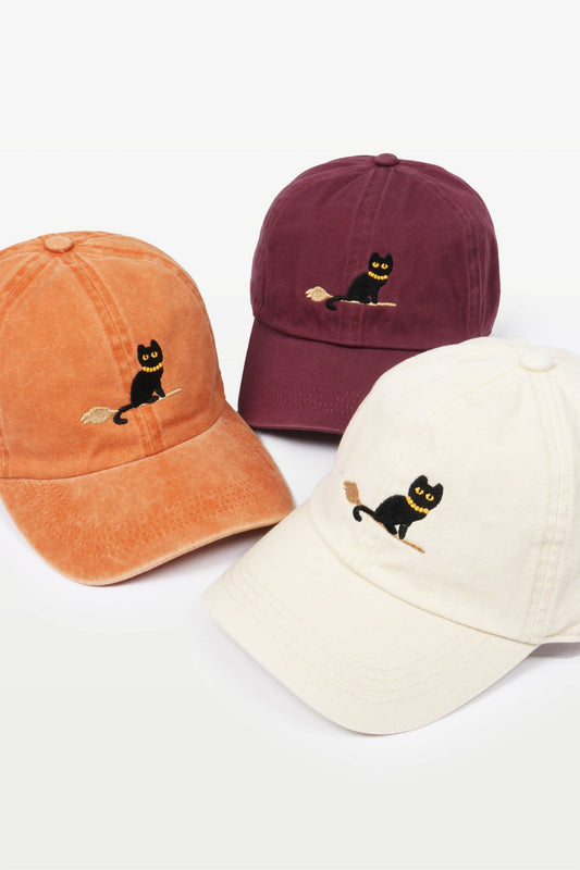 Halloween Black Cat Cap