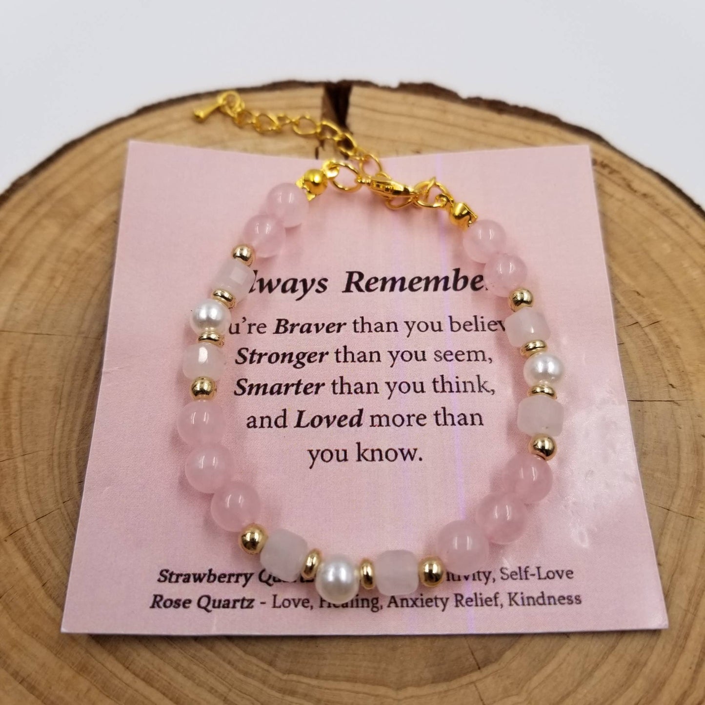 Pink Crystal Bracelet
