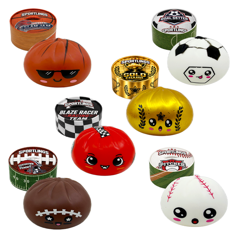 Fun Doh Sports Dumpling Squishy Toy