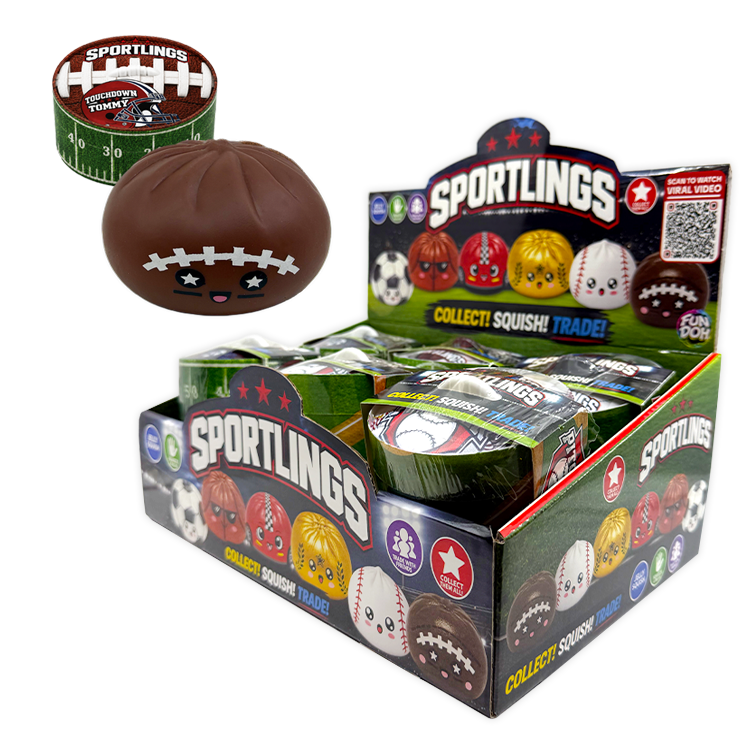 Fun Doh Sports Dumpling Squishy Toy