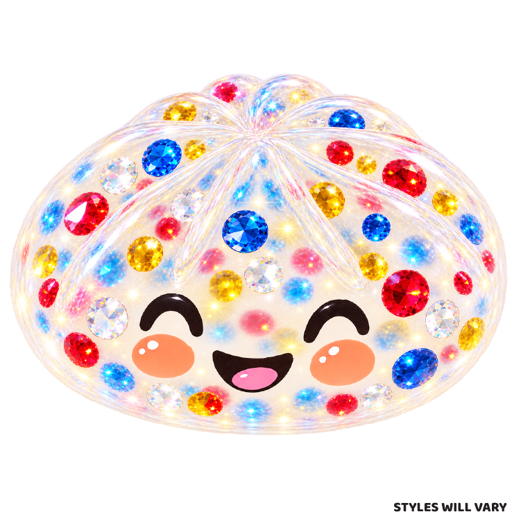 Fun Doh Mystery Gem Squishy Dumpling Toy