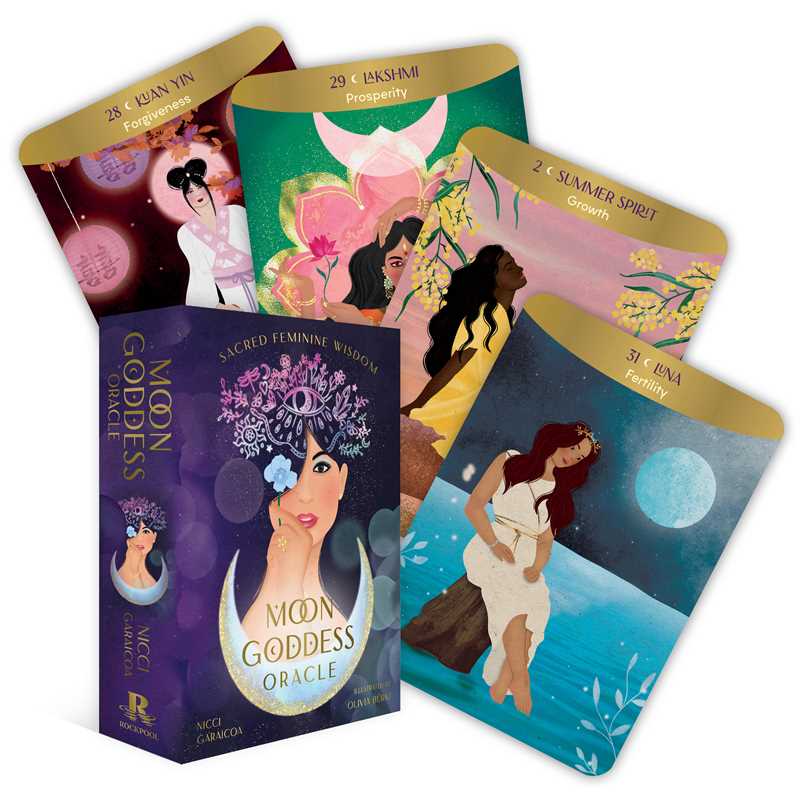 Moon Goddess Oracle by Nicci Garaicoa